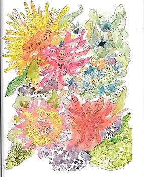 Das umgedrehte Malbuch: Bunte Welten zum Doodeln, Kritzeln